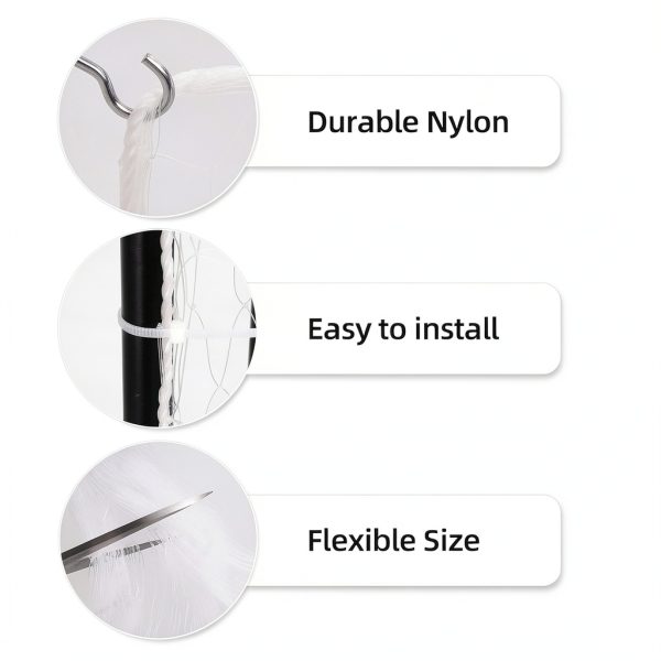 AIYGO Cat Balcony Net Durable Nylon Safety Barrier-1