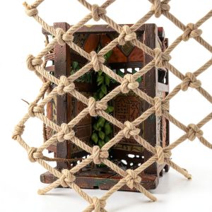 Jute Safety Net Customizable Playground Climber Child Pet-0