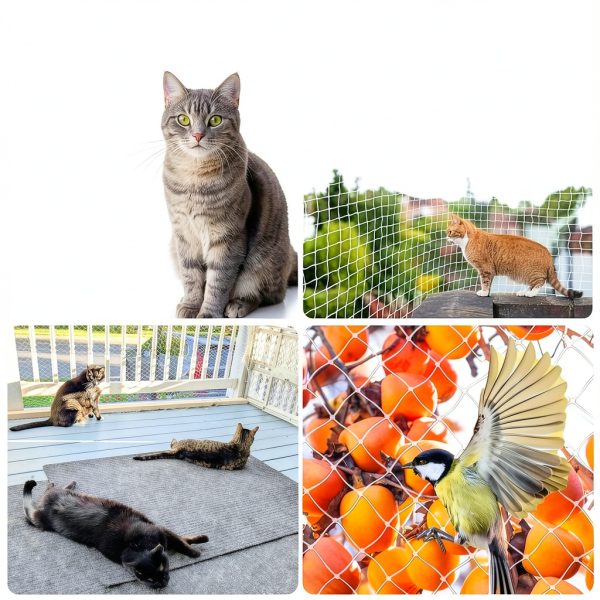 Cat Balcony Net Funvalley Surperfect Nylon Safety Anti Fall-5