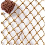 KACQI Jute Climbing Net Safety Pet Balcony Protection-0