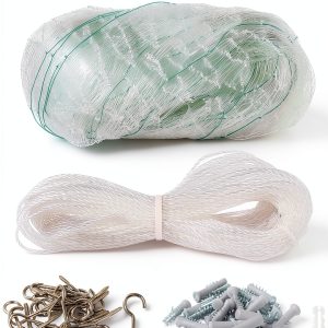 OMISTAR Cat Balcony Net Nylon Safety Barrier White-0