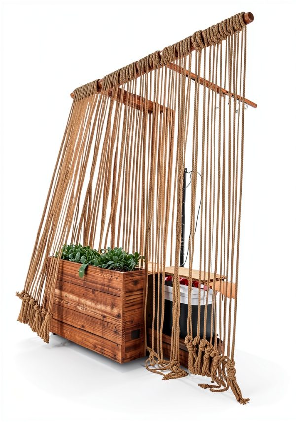 Jute Safety Net Custom Sizes Child Pet Protection Barrier-3