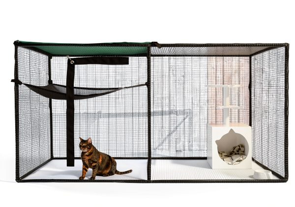Pavo Cat Balcony Net Durable Aluminum Pet Safety Enclosure-1