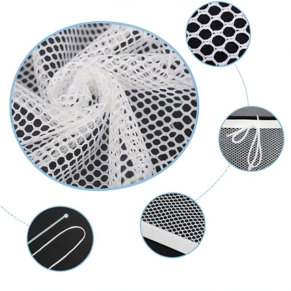 JUMXSRLE Cat Balcony Net Nylon Safety Barrier Pet Protection-8