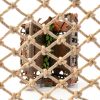 Hemp Rope Safety Net LGLFDJ Jute Truck Cargo Protection-0