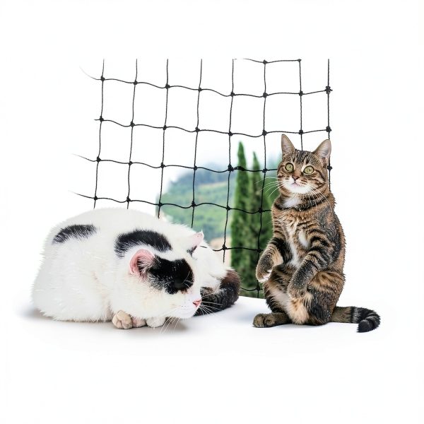 Pavo Cat Balcony Net HDPE Stainless Steel Pet Safety Screen-6