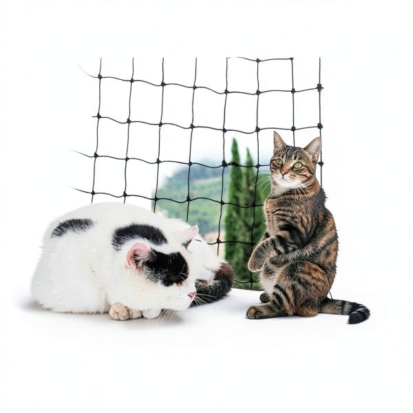 Cat Balcony Net HDPE Stainless Steel Pet Safety Screen-6