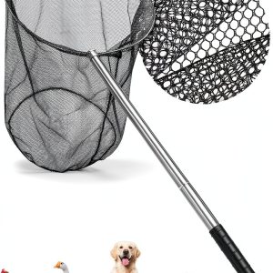 Uross Cat Balcony Net Adjustable Handle Tear Proof Mesh-0