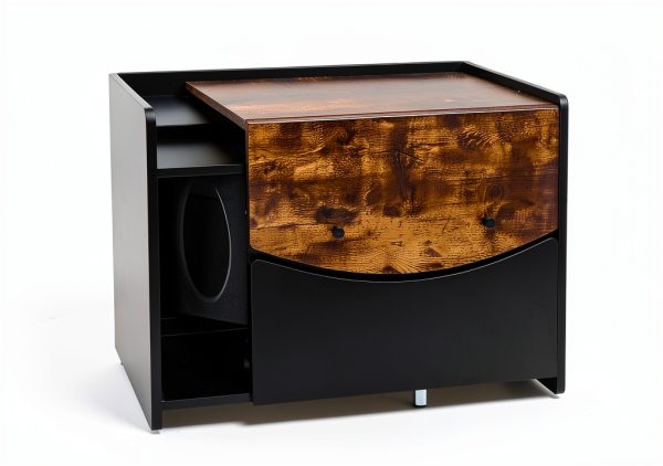 PETSITE Cat Litter Box Furniture Hidden Enclosure Modern-6