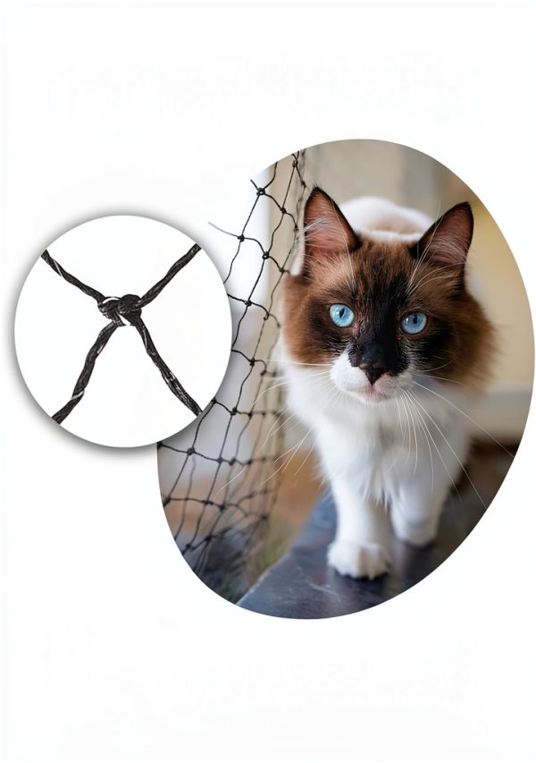 Cat Balcony Netting Bite Resistant Mesh by Primal Purr-1