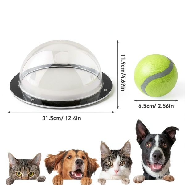 Kakalote Pet Window Durable Acrylic Dome Pet Fence-8