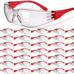 Safety Glasses Clear Polycarbonate Protective Eye Wear-0