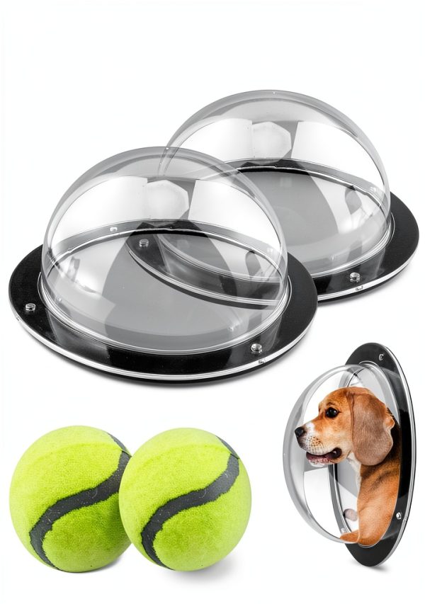 Kakalote Pet Window Durable Acrylic Dome Pet Fence-0