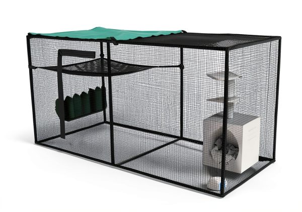 Pavo Cat Balcony Net Durable Aluminum Pet Safety Enclosure-7