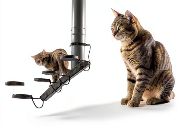 HLIUGHS Cat Balcony Net High Strength Nylon Pet Safety-5