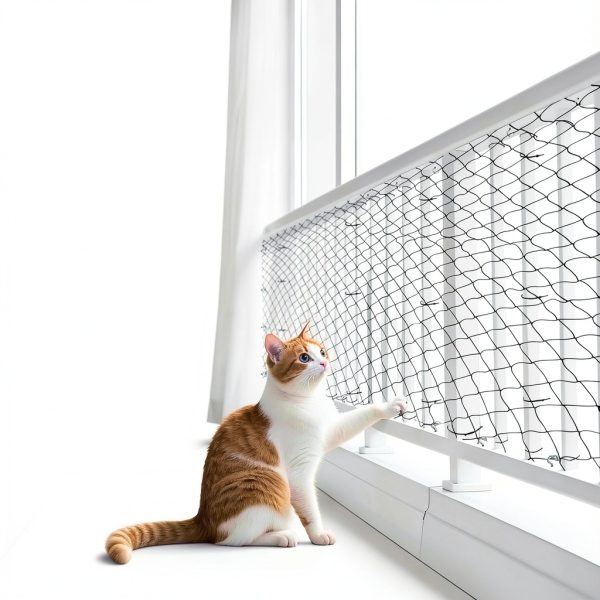 Sileasncei Cat Balcony Net Heavy Duty Nylon Safety Barrier-1