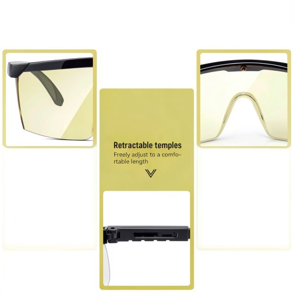 Geiserailie UV Safety Glasses Modern Polycarbonate-4