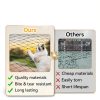 Klmnop Cat Balcony Net Durable Weatherproof Pet Safety-1