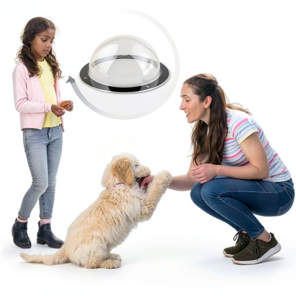 Kakalote Pet Window Durable Acrylic Dome Pet Fence-5