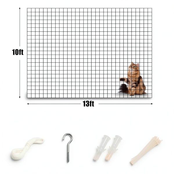 Cat Balcony Net YeeBeny Durable Mesh Pet Safety Protection-1