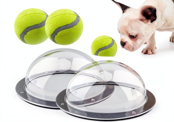 Kakalote Pet Window Durable Acrylic Dome Pet Fence-6