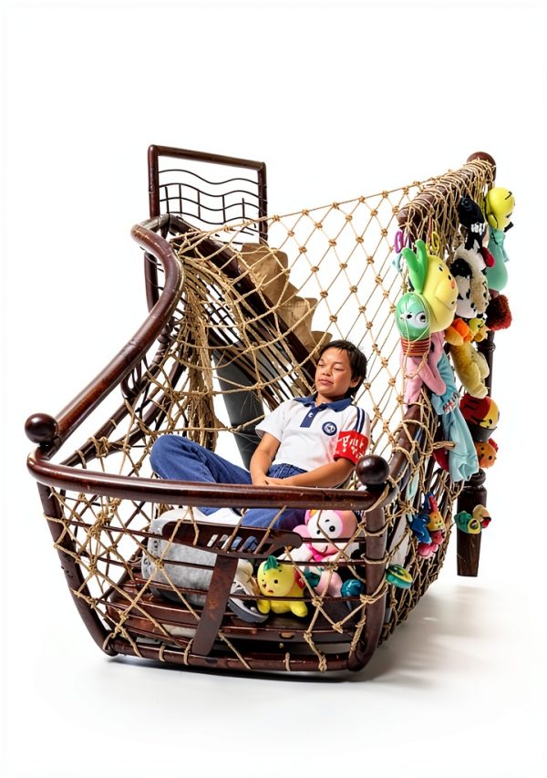 Jute Safety Net Custom Sizes Child Pet Protection Barrier-5