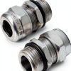 Waterproof Cable Gland VIKKSAER Stainless Steel NPT Half Inch 2 Pack-4