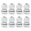MECCANIXITY White Cable Gland Joint M12-M32 IP68 Waterproof-0