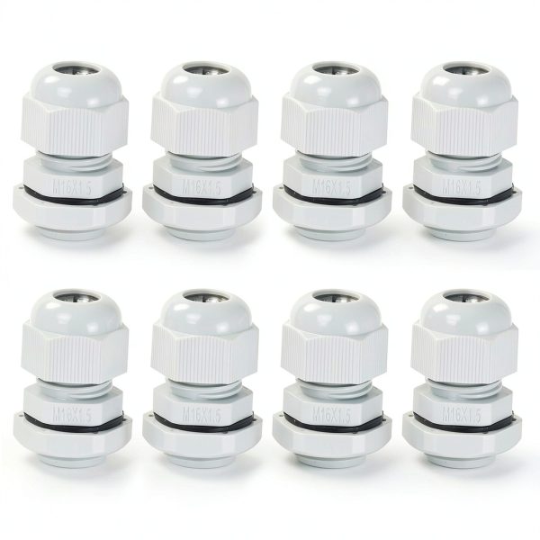 MECCANIXITY White Cable Gland Joint M12-M32 IP68 Waterproof-0