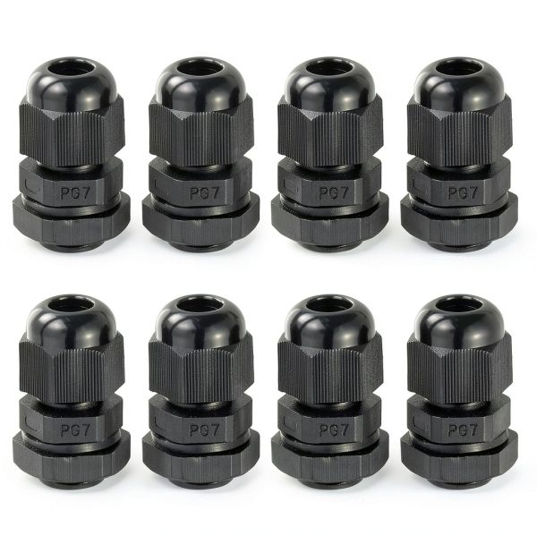 Cable Gland MECCANIXITY Black IP68 Joint 3.5‑6.5 mm to 22‑32 mm-0