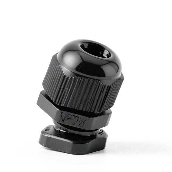 20pcs 1/2" NPT Cable Gland Waterproof Adjustable 6-12mm Through Cord Grip Cable Connectors Nylon Cable Gland Joints Wire Protectors(1/2'', 20PCS)-2