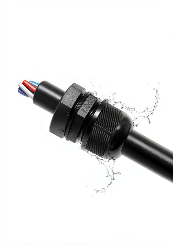 Cable Gland Bates Choice PG7 20 Pack Nylon Strain Relief Black-4
