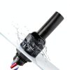 QILIPSU 10pcs M16L Long Thread Cable Gland Waterproof IP68 Nylon Strain Relief Cord Grip Cable Pass Through Wire Connector-5