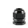 20pcs 1/2" NPT Cable Gland Waterproof Adjustable 6-12mm Through Cord Grip Cable Connectors Nylon Cable Gland Joints Wire Protectors(1/2'', 20PCS)-1