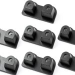 Waterproof Cable Gland Insert SING F LTD 10pcs Double Hole 50A-0
