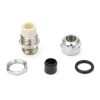 uxcell Cable Gland M12 Metal Waterproof Cable Glands Joints Adjustable Connector for 3-6.5mm Dia Cable, Pack of 10-2
