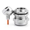 2pcs 1"NPT Nickel-Plated Copper Cable Gland GAGIRA Waterproof-2