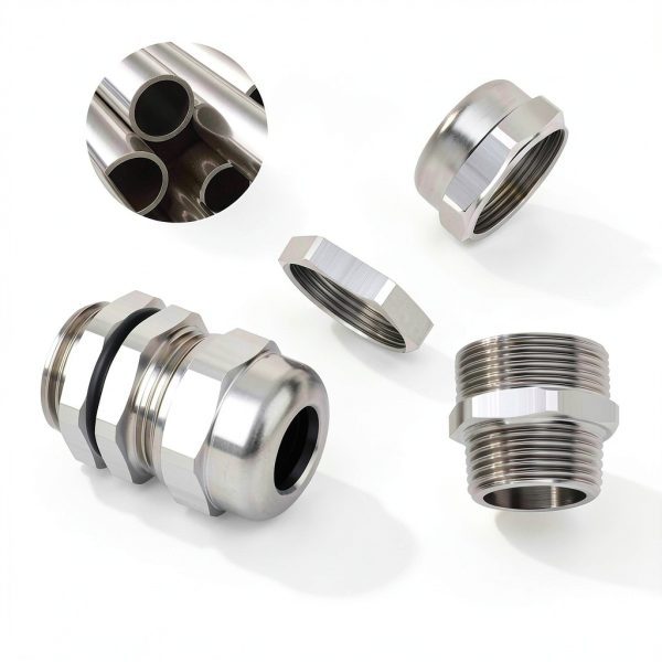 2pcs 1"NPT Nickel-Plated Copper Cable Gland GAGIRA Waterproof-1