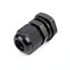 MGI SpeedWare 1/2 NPT Nylon Cable Gland Black Grommet 5-Pack-1