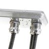 2pcs 1"NPT Nickel-Plated Copper Cable Gland GAGIRA Waterproof-5
