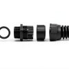 LifCratms NPT 1" Black Cable Gland IP68 Waterproof Nylon Joint 2‑Piece-1